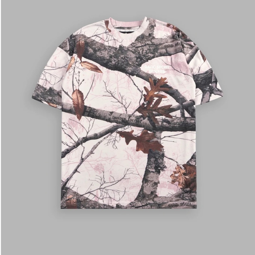 Darcsport Pink Woodland Camo Tee